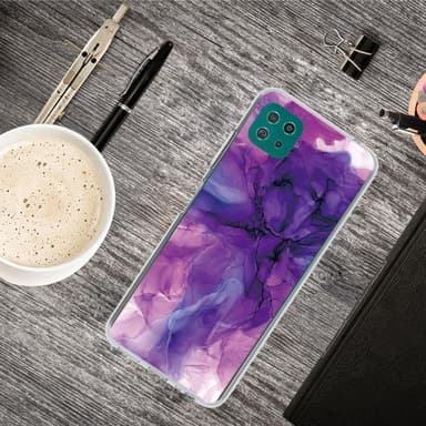 SKALO Samsung A22 5G Marmor TPU-skal - Motiv 5