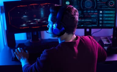 JBL Quantum 350 trådlöst headset för gaming