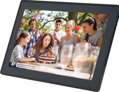 Denver Frameo 15.6" social fotoram DENVPFF1514B (svart)