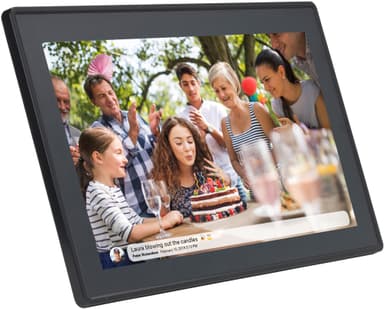 Denver Frameo 15.6" social fotoram DENVPFF1514B (svart)