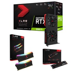 PNY GF RTX 3060Ti 8GB XLR8 Gaming REVEL EPIC-X LHR Bundle Pack 1