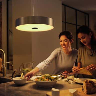 Philips Hue Fair svart pendellampa
