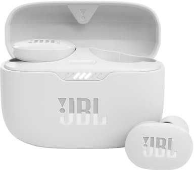JBL Tune 130 true wireless in-ear hörlurar (vit)