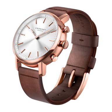 Kronaby Hybrid Smartklocka Carat 38mm rosé vit urtavla