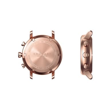 Kronaby Hybrid Smartklocka Carat 38mm rosé vit urtavla