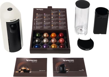 NESPRESSO® VertuoPlus kaffemaskin av Krups, Vit