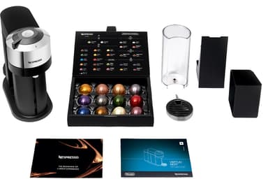 NESPRESSO® Vertuo Next kaffemaskin av DeLonghi, Pure Chrome