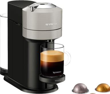NESPRESSO® Vertuo Next kaffemaskin av Krups, Light Grey