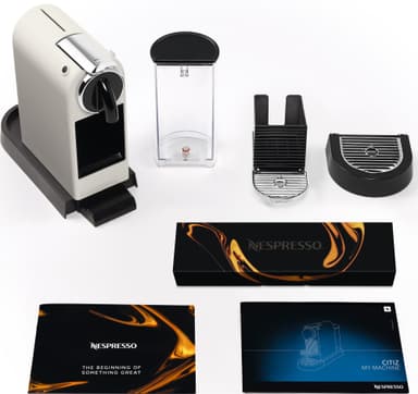 NESPRESSO® CitiZ kaffemaskin av DeLonghi, Vit