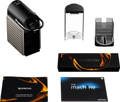 NESPRESSO® Pixie kaffemaskin av Krups, Electric Titan