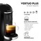 NESPRESSO® VertuoPlus kaffemaskin av Krups, Svart