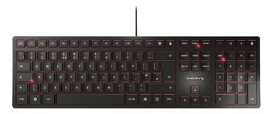 CHERRY KC 6000 SLIM tangentbord, SX-teknik, scissor-brytare, US-layout