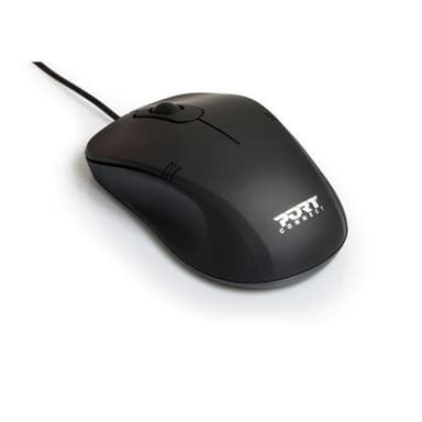 PORT DESIGNS PRO Mouse 900400-P Svart, optisk USB-mus