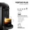 NESPRESSO® VertuoPlus Deluxe kaffemaskin av Krups, Svart