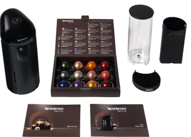 NESPRESSO® VertuoPlus Deluxe kaffemaskin av Krups, Svart
