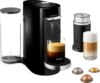 NESPRESSO® VertuoPlus kaffemaskin av DeLonghi, Svart - Elgiganten