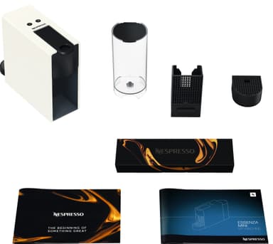 NESPRESSO® Essenza Mini kaffemaskin av Krups, Vit