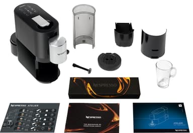 NESPRESSO® Atelier kaffemaskin av Krups, Svart
