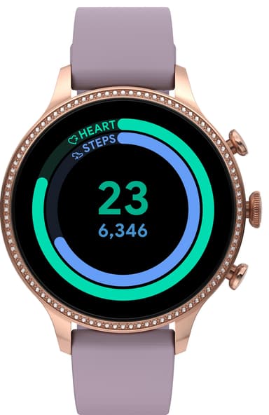 Fossil Gen 6 smartwatch (purple silicone)