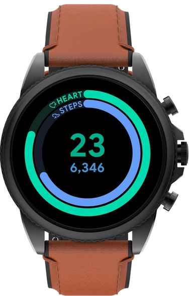 Fossil Gen 6 smartwatch (brown leather 