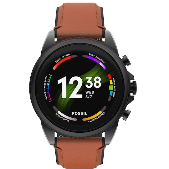 Fossil Gen 6 smartwatch (brown leather)