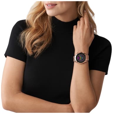 Michael Kors Gen 6 Bradshaw smartwatch 44mm (rose gold-tone)