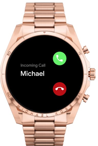 Michael Kors Gen 6 Bradshaw smartwatch 44mm (rose gold-tone)