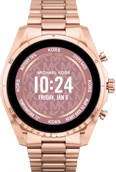 Michael Kors Gen 6 Bradshaw smartwatch 44mm (rose gold-tone)