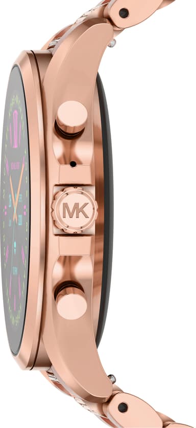 Michael Kors Gen 6 Bradshaw smartwatch 44mm (bedazzled rose gold-tone)