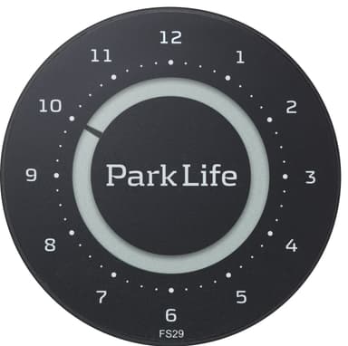 PARKONE parkeringsskiva 6011 (svart)