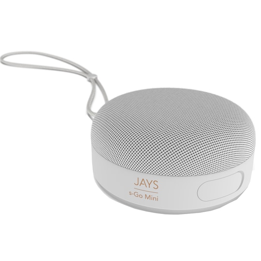 Jays s-Go Mini true wireless högtalare (concrete white)