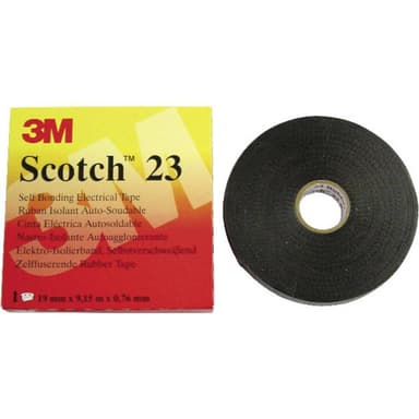 Självsvetsande reparationstejp 3M Scotch 23 Svart 1 st