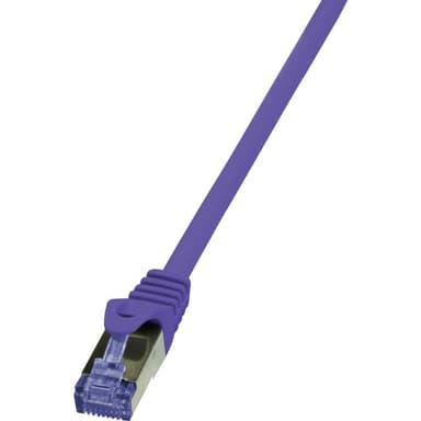 LogiLink CQ309VS RJ45 Nätverk Anslutningskabel CAT 6A