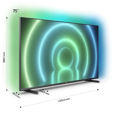 Philips 75" PUS7906 4K LED Smart TV (2021)