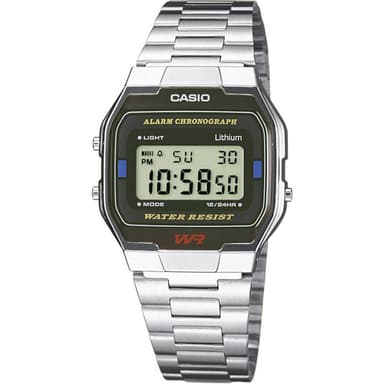 Casio Kronograf Armbandsur A163WA-1QES (L x B x H) 36.8