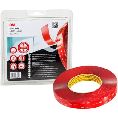 3M 4910F/IPS Tejp Transparent (L x B) 11 m x 19 mm 1 st