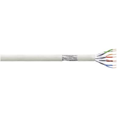 LogiLink CP2100S Nätverkskabel CAT 6 S/FTP 4 x 2 x 0.10 mm² Grå 100 m