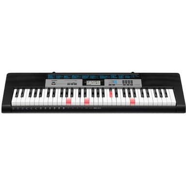 Casio LK-136AD Keyboard Svart inkl. nätdel, Upplyst knapp