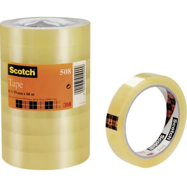 3M FT-5100-9733-8 5081966 Tejp Transparent (L x B) 66 m x 19 mm 8 st