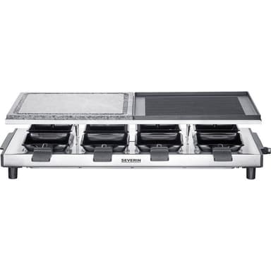 Severin 2373 Raclette 8 pannor, Non-stick-beläggning,