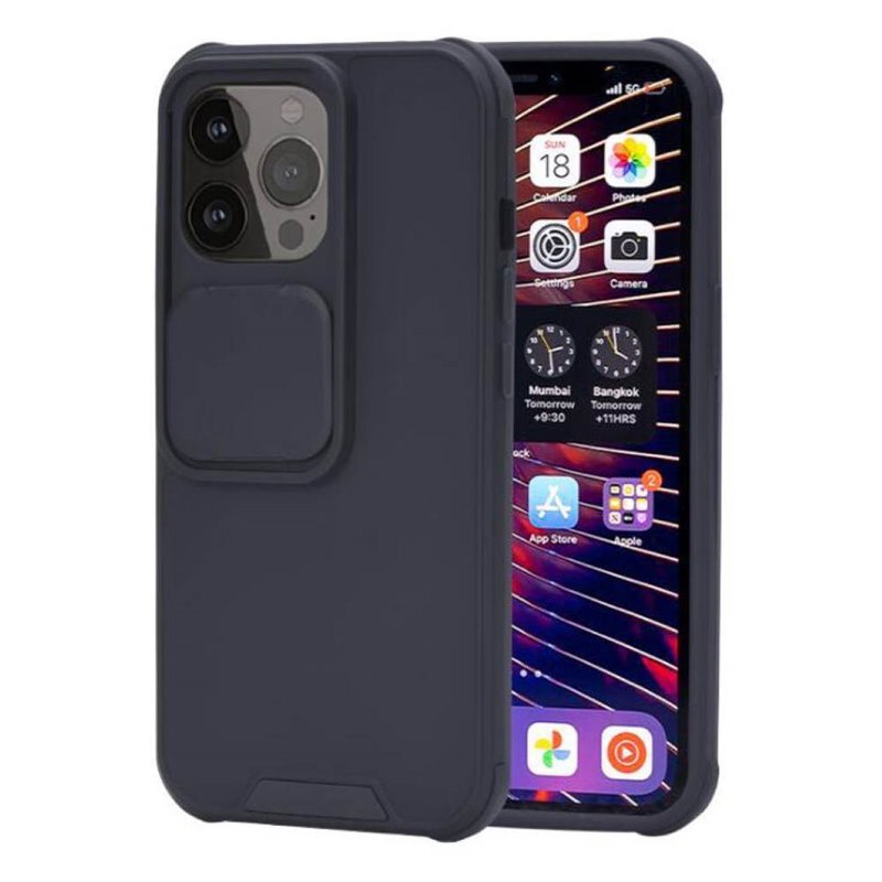 Slide skal Apple iPhone 13 Pro Max  - Svart