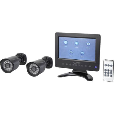 Sygonix SY-4600588 AHD Övervakningskameraset 2 kanaler