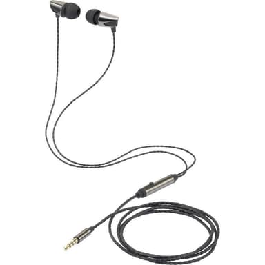 Renkforce In Ear hörlurar In-ear Headset Svart