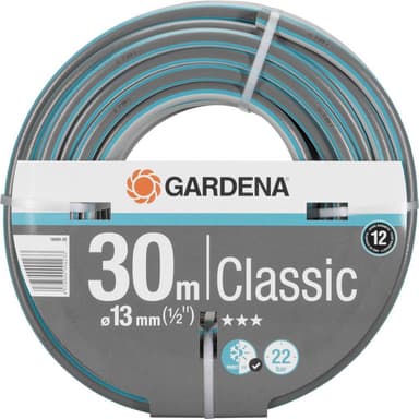 GARDENA 18009-20 13 mm 1/2 tum 30 m Grå, Blå