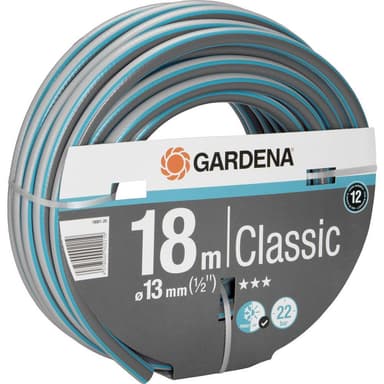 GARDENA 18001-20 13 mm 1/2 tum 18 m Grå, Blå