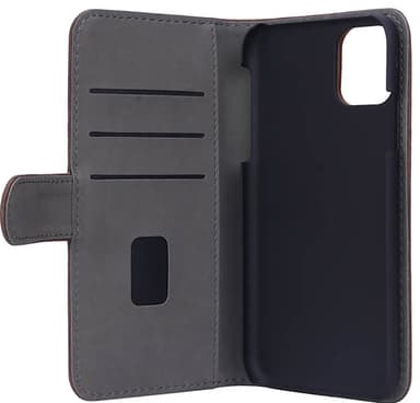 Gear iPhone 11 plånboksfodral (nubuck brun)