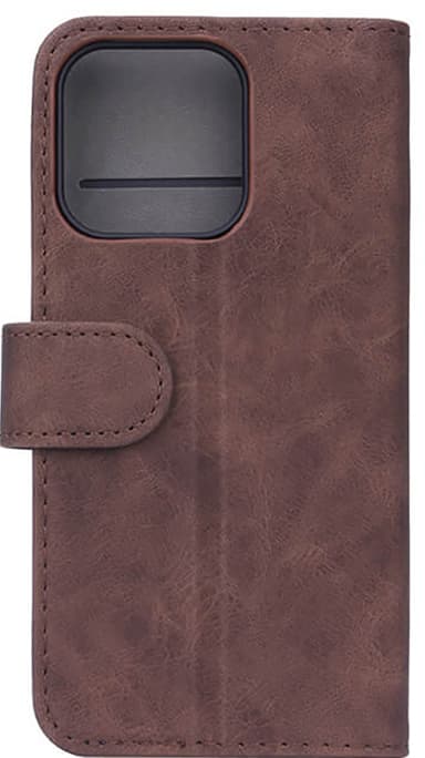 Gear iPhone 13 Pro plånboksfodral (nubuck brun)