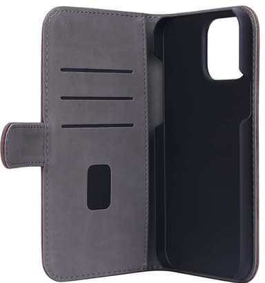 Gear iPhone 13 Pro Max plånboksfodral (nubuck brun)