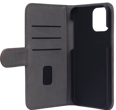 Gear iPhone 12/12 Pro plånboksfodral (nubuck brun)