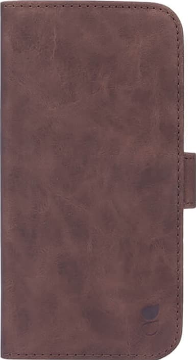 Gear iPhone 13 Pro Max plånboksfodral (nubuck brun)